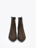 Western Boot Low - Mörkbrun