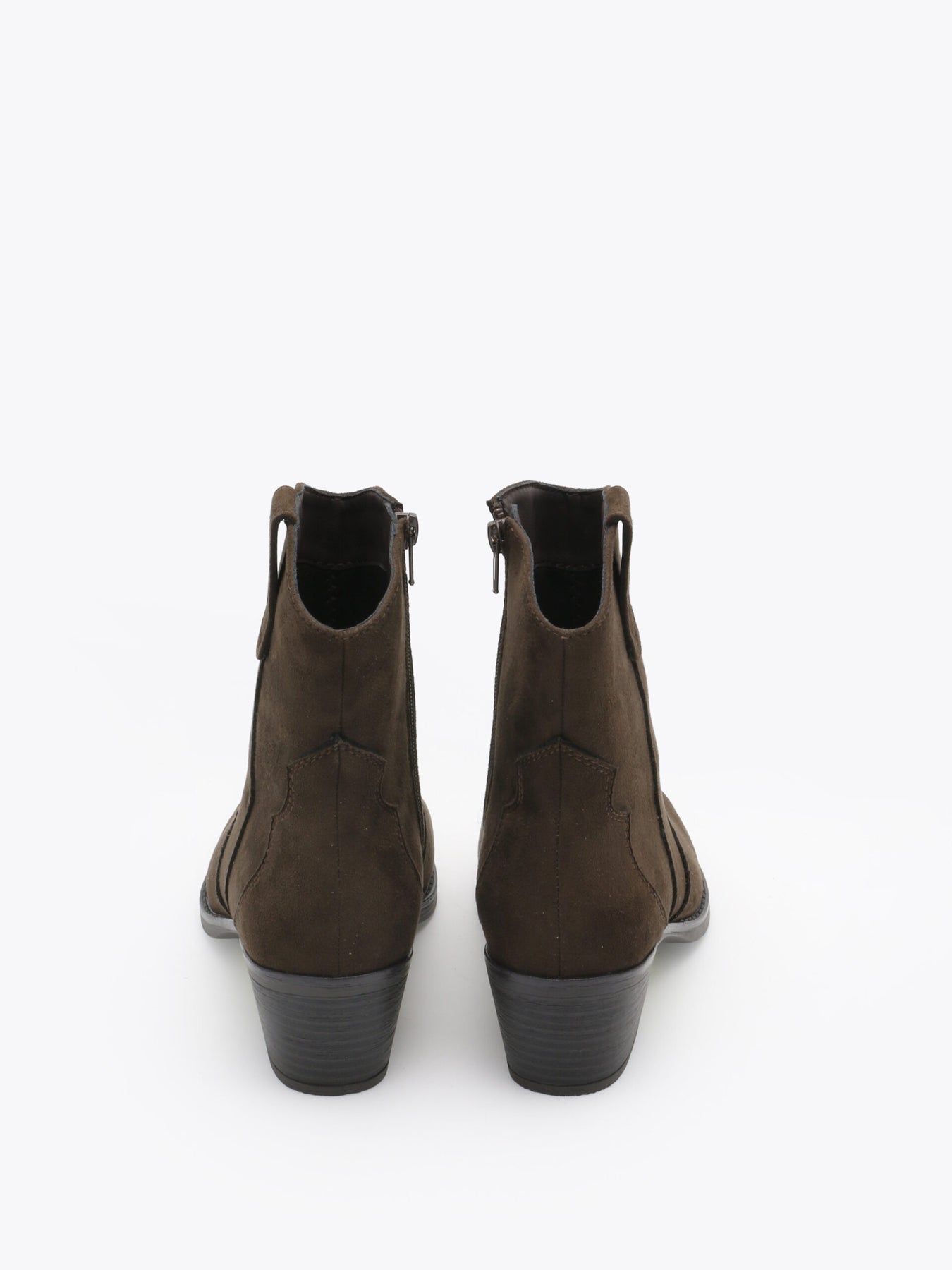 Western Boot Low - Mörkbrun