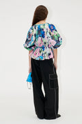 Robin - Frosted Floral Day