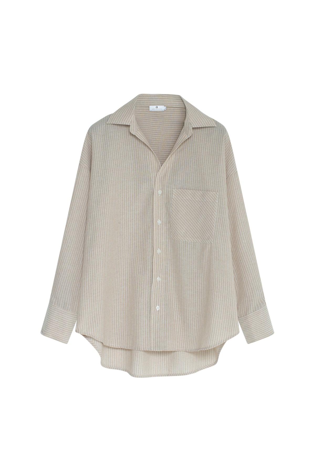 Rocha Striped Linen - Offwhite/Black Combo
