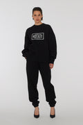 Sweatpants With Logo - Black