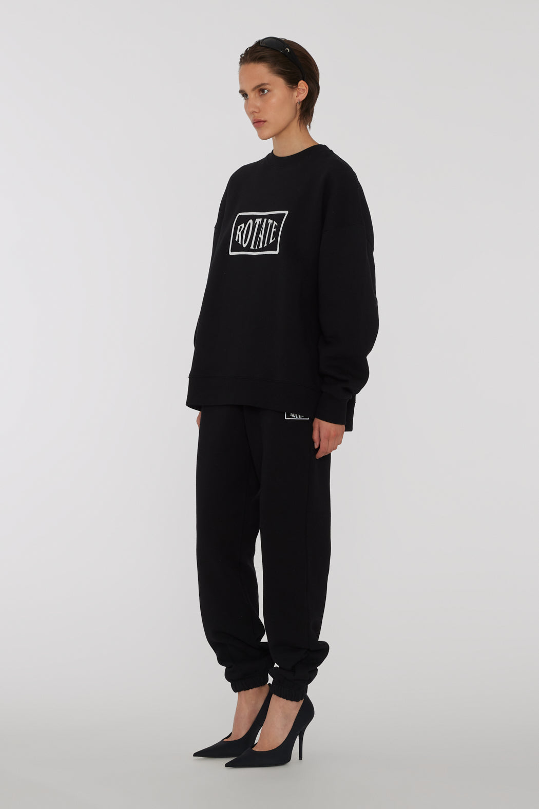 Sweatpants With Logo - Black