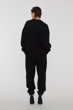 Sweatpants With Logo - Black