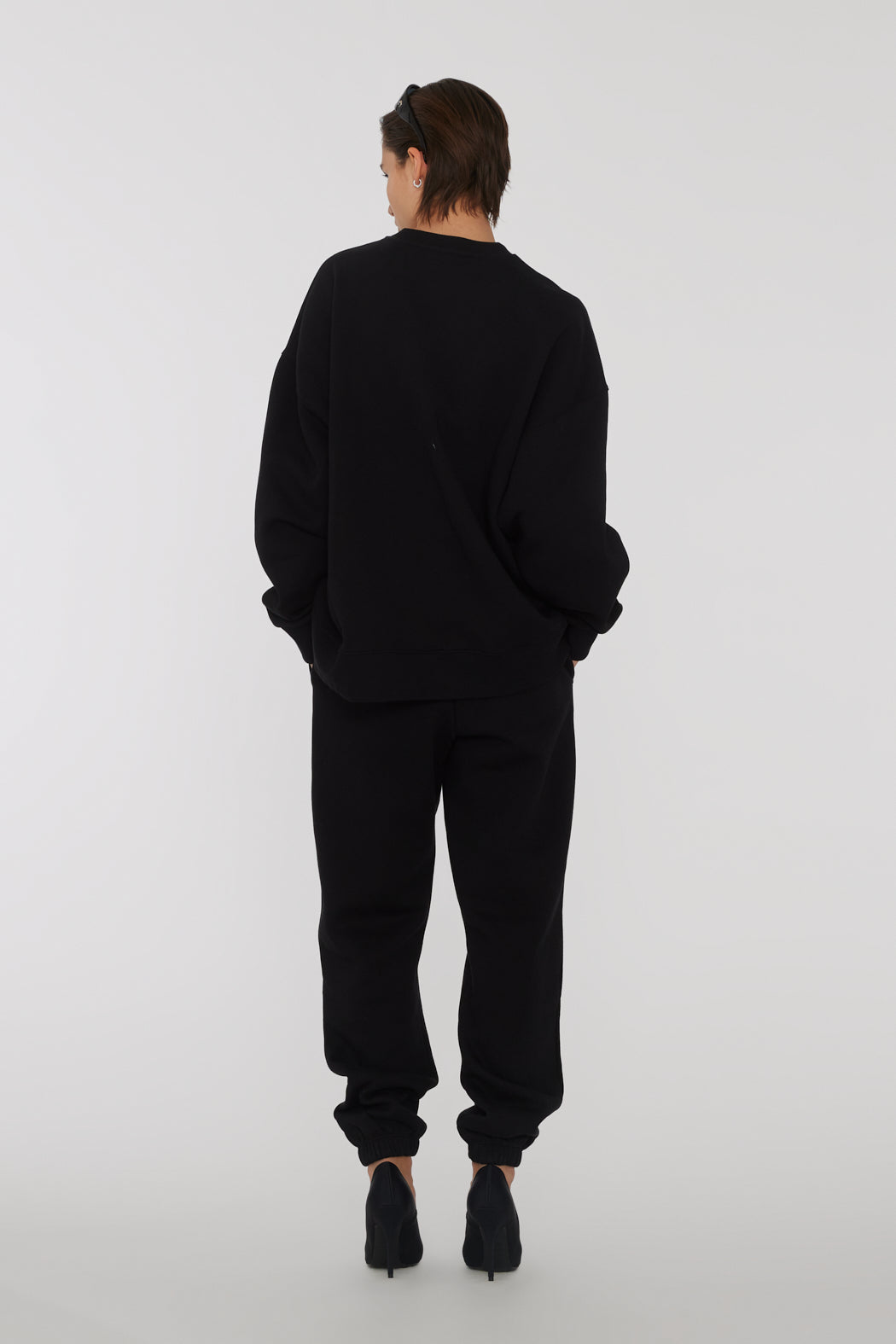 Sweatpants With Logo - Black
