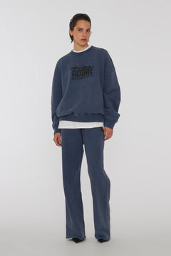 Enzyme Sweat Crewneck - Vintage Indigo