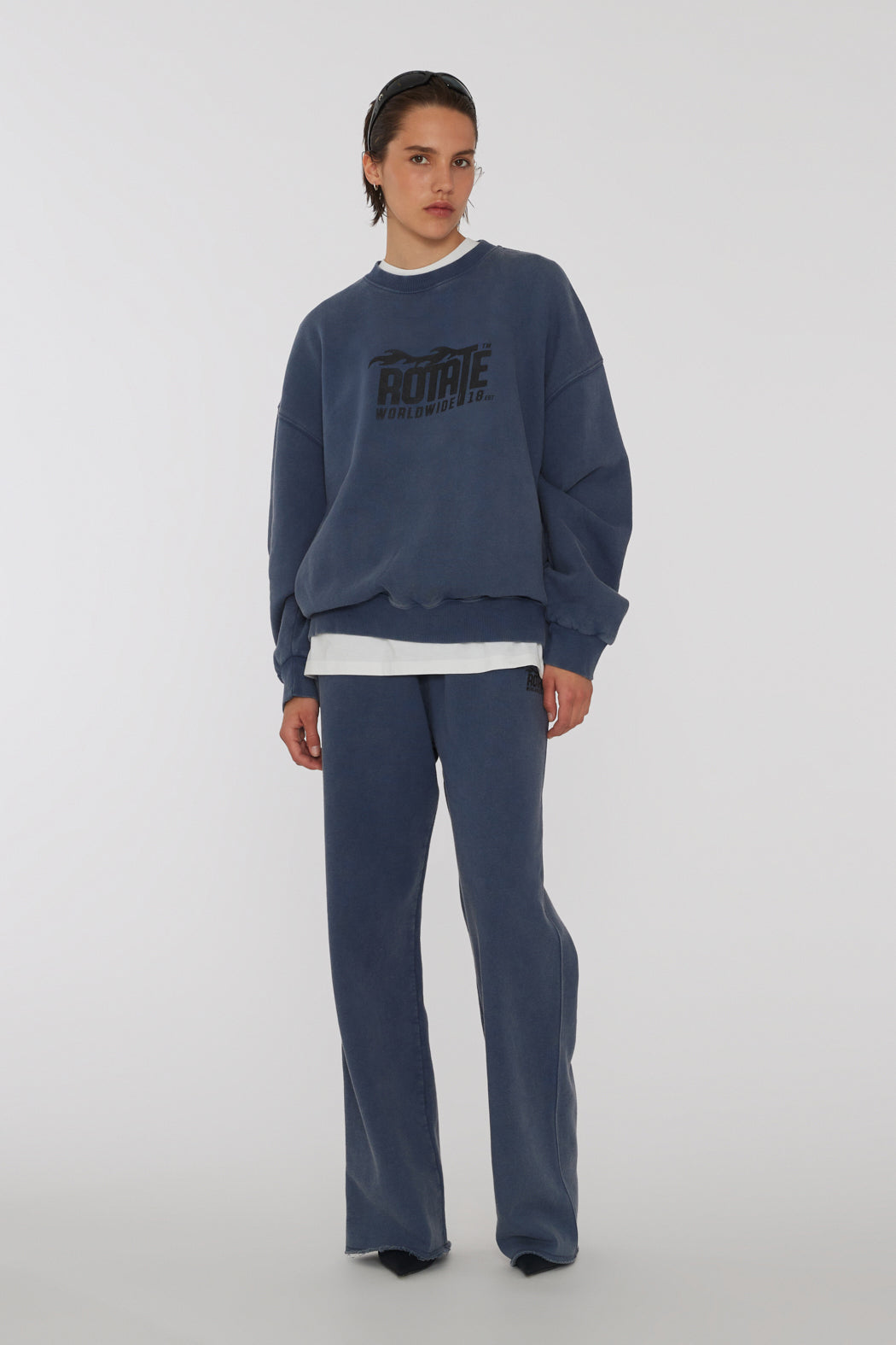 Enzyme Sweat Crewneck - Vintage Indigo