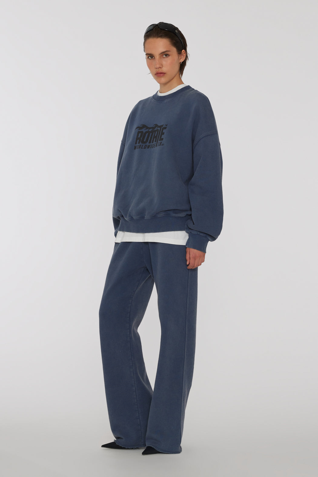 Enzyme Sweat Crewneck - Vintage Indigo