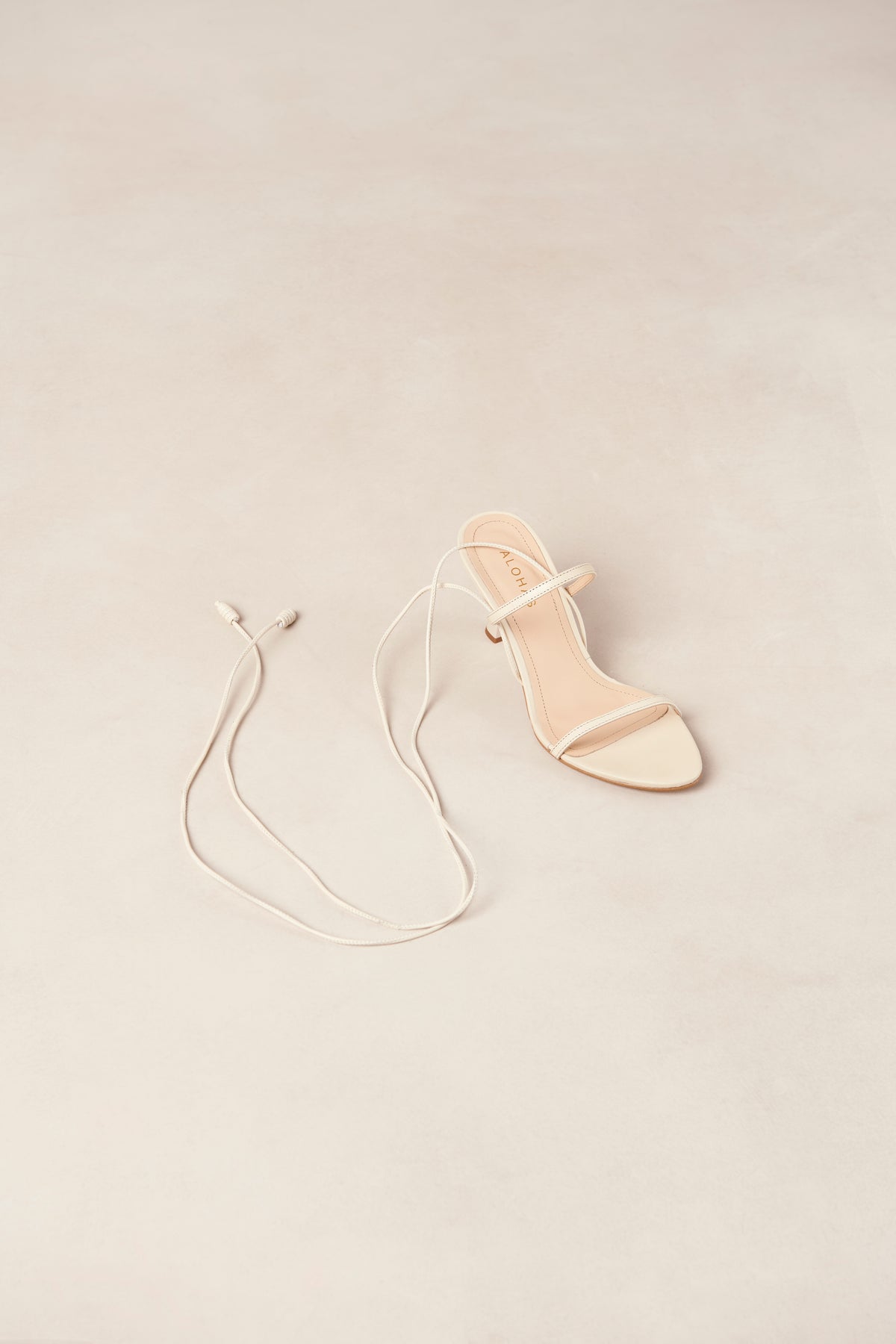 Kendra Leather Sandals - Cream