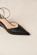 Polly Leather Pumps - Black