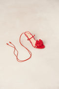 Kendra Leather Sandals - Bloom Red
