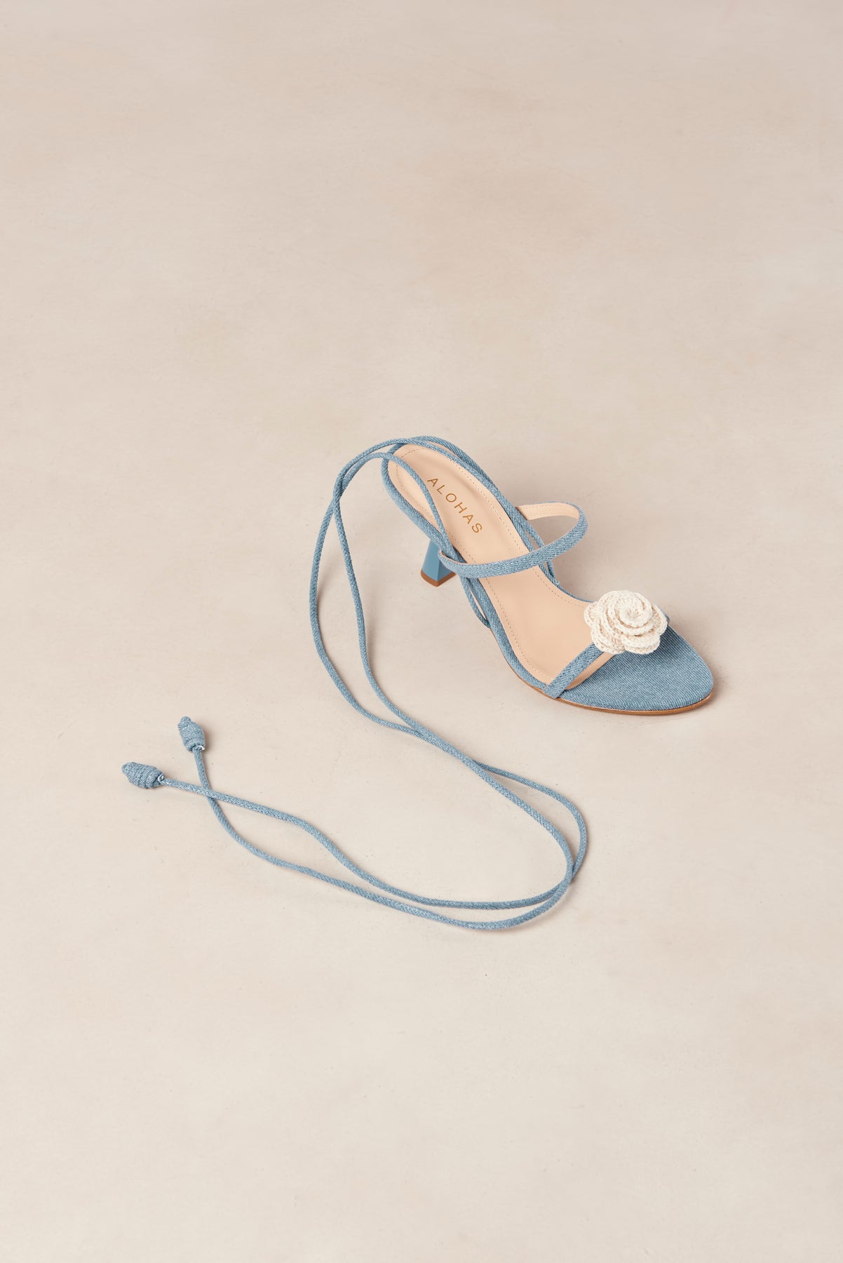 Kendra Denim Sandals - Bloom Denim Blue