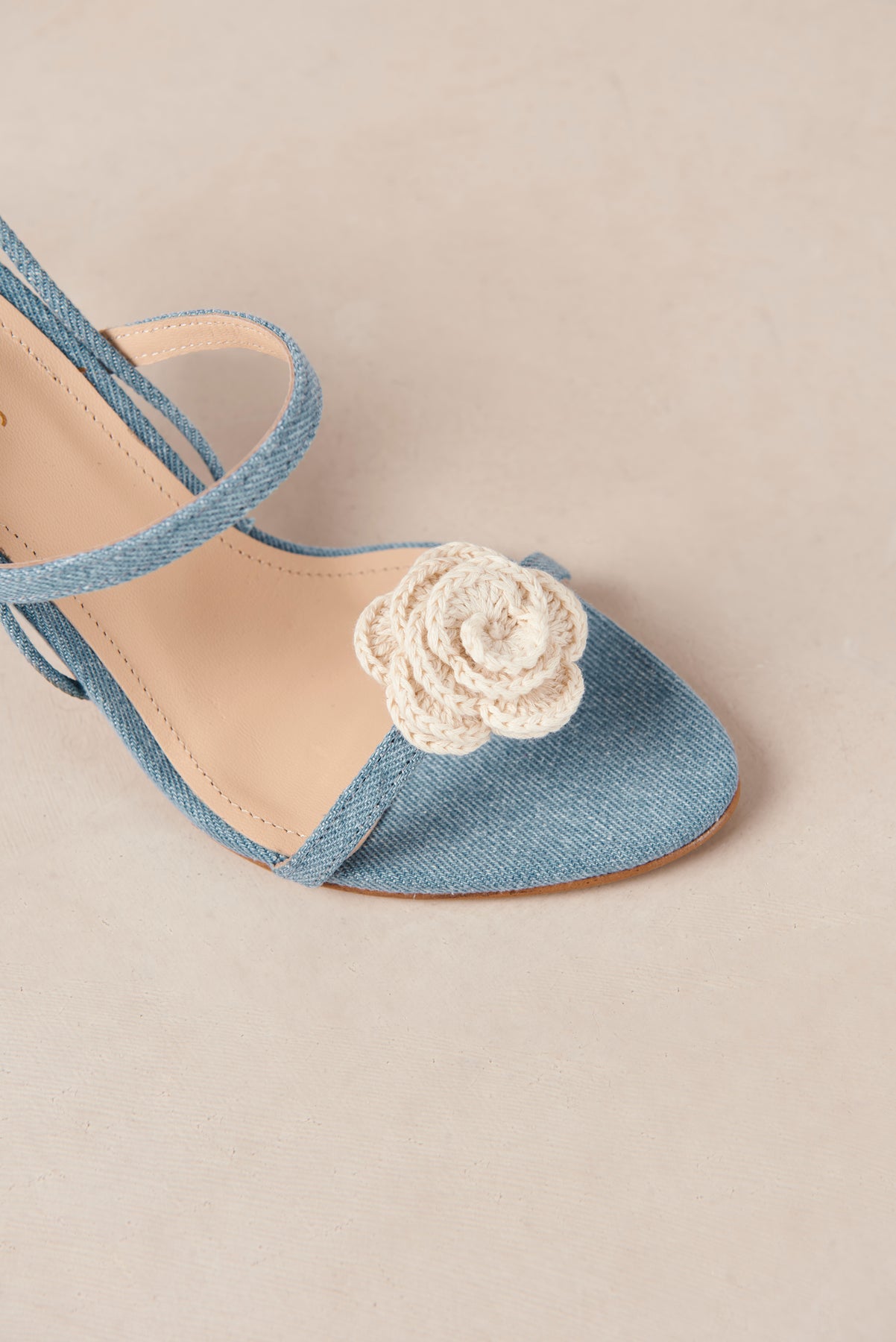 Kendra Denim Sandals - Bloom Denim Blue