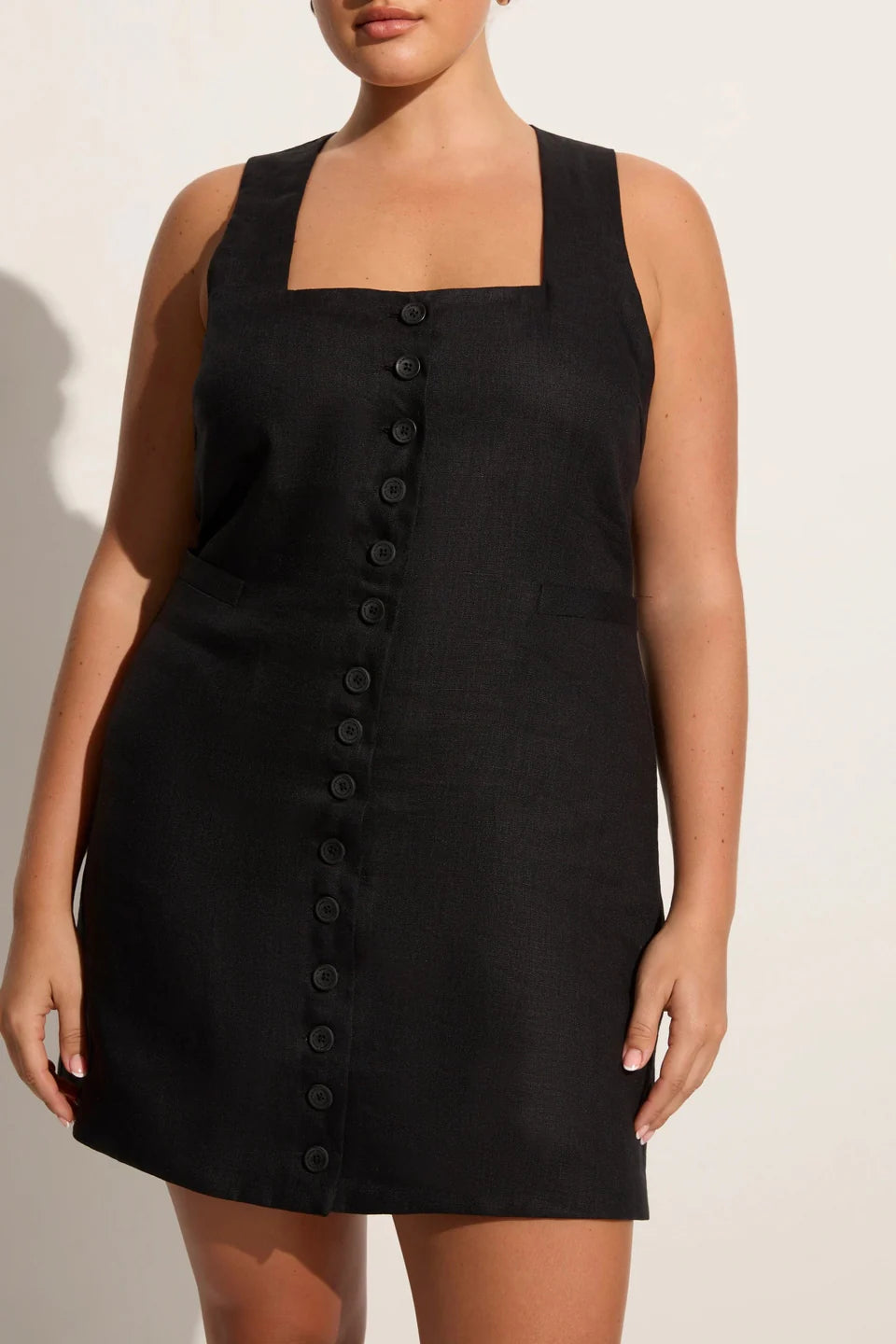 Marinia Mini Dress - Black