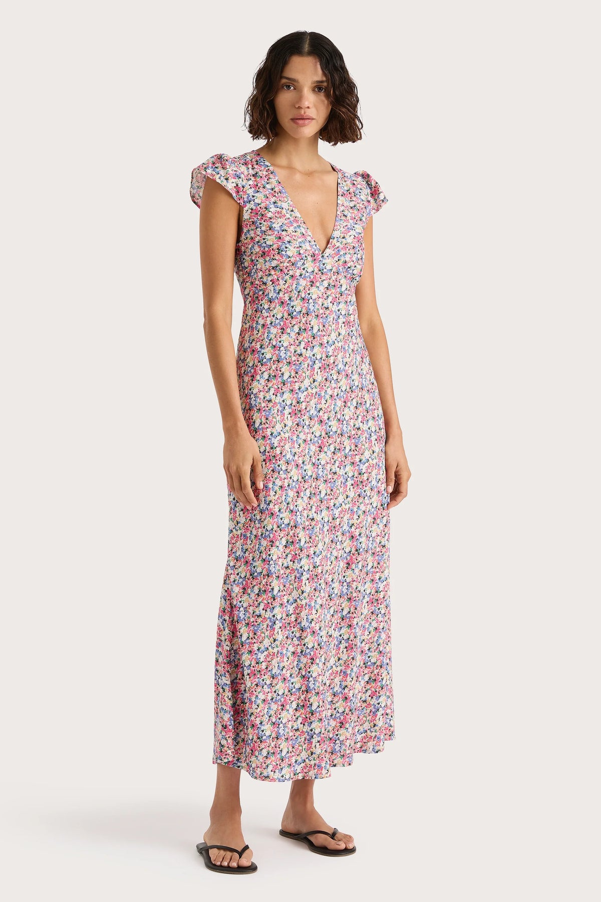 Esson Midiklänning - Valerie Floral - Multi