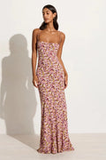 Lusia Midi Dress - Cala Nika Floral