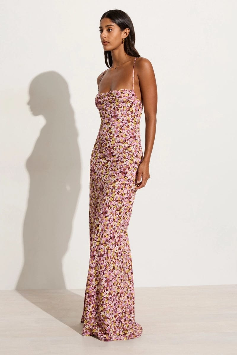 Lusia Midi Dress - Cala Nika Floral