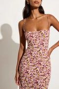 Lusia Midi Dress - Cala Nika Floral