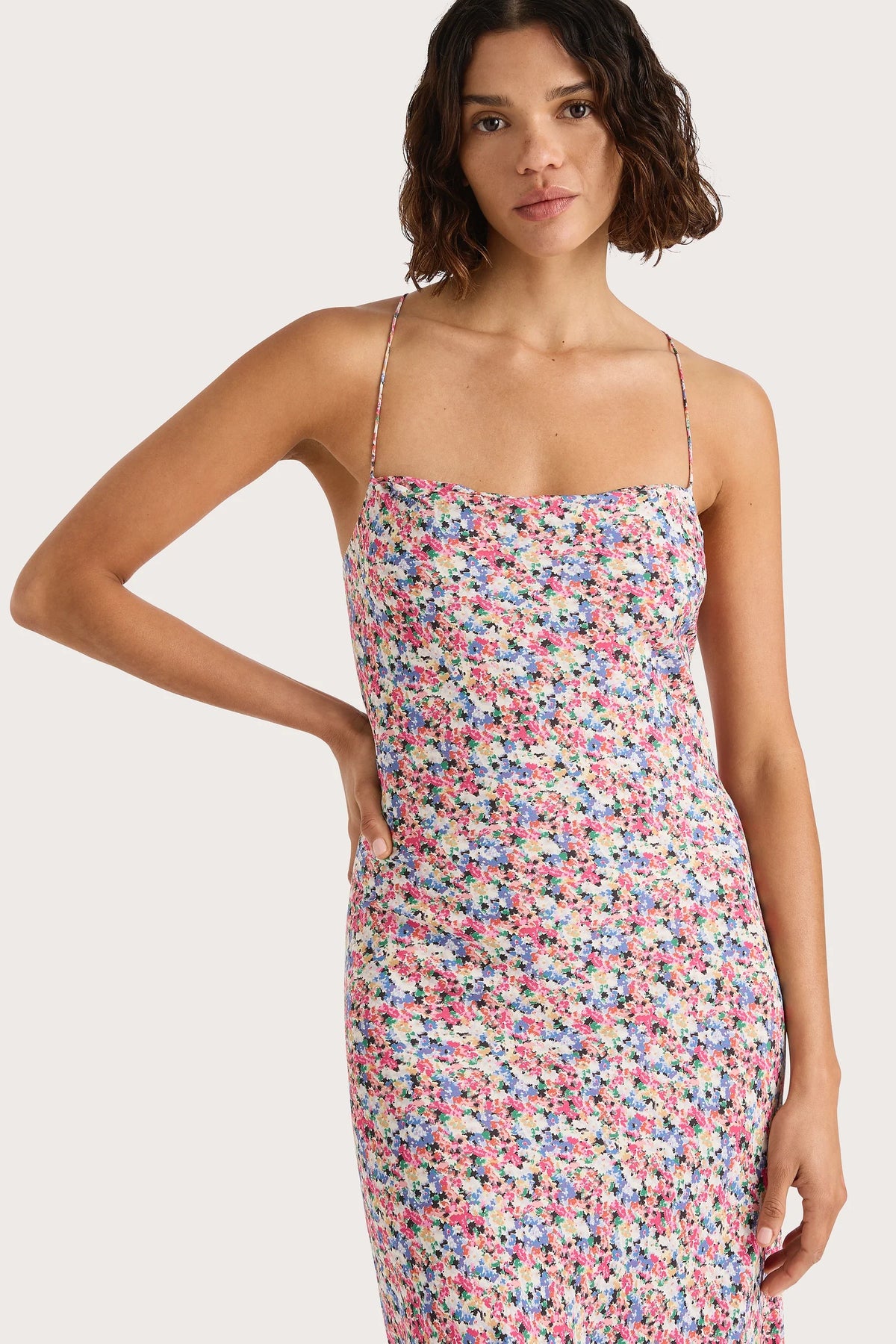 Lusia Midi Dress - Valerie Floral - Multi