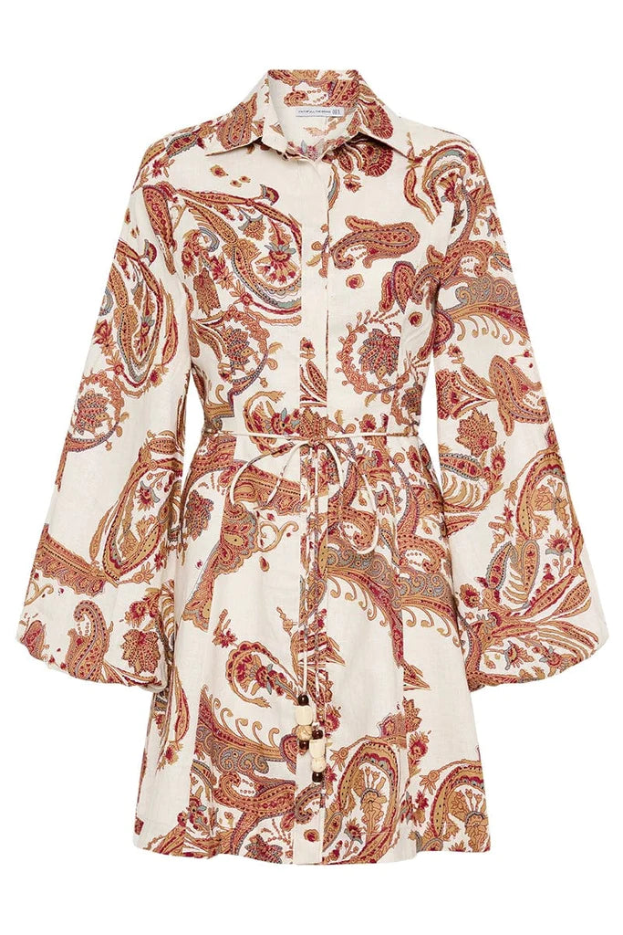 Rae Mini Dress - Alessia Paisley