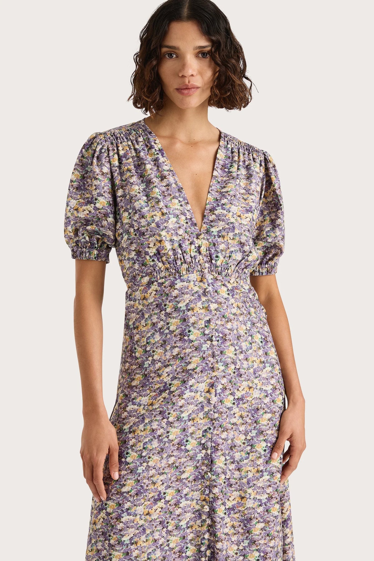 Bellavista Midiklänning - Valerie Floral - Lila