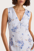 Josephine Maxi Dress - Leona Floral - Lilac