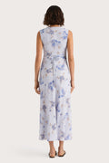 Josephine Maxi Dress - Leona Floral - Lilac