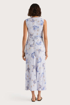 Josephine Maxi Dress - Leona Floral - Lilac