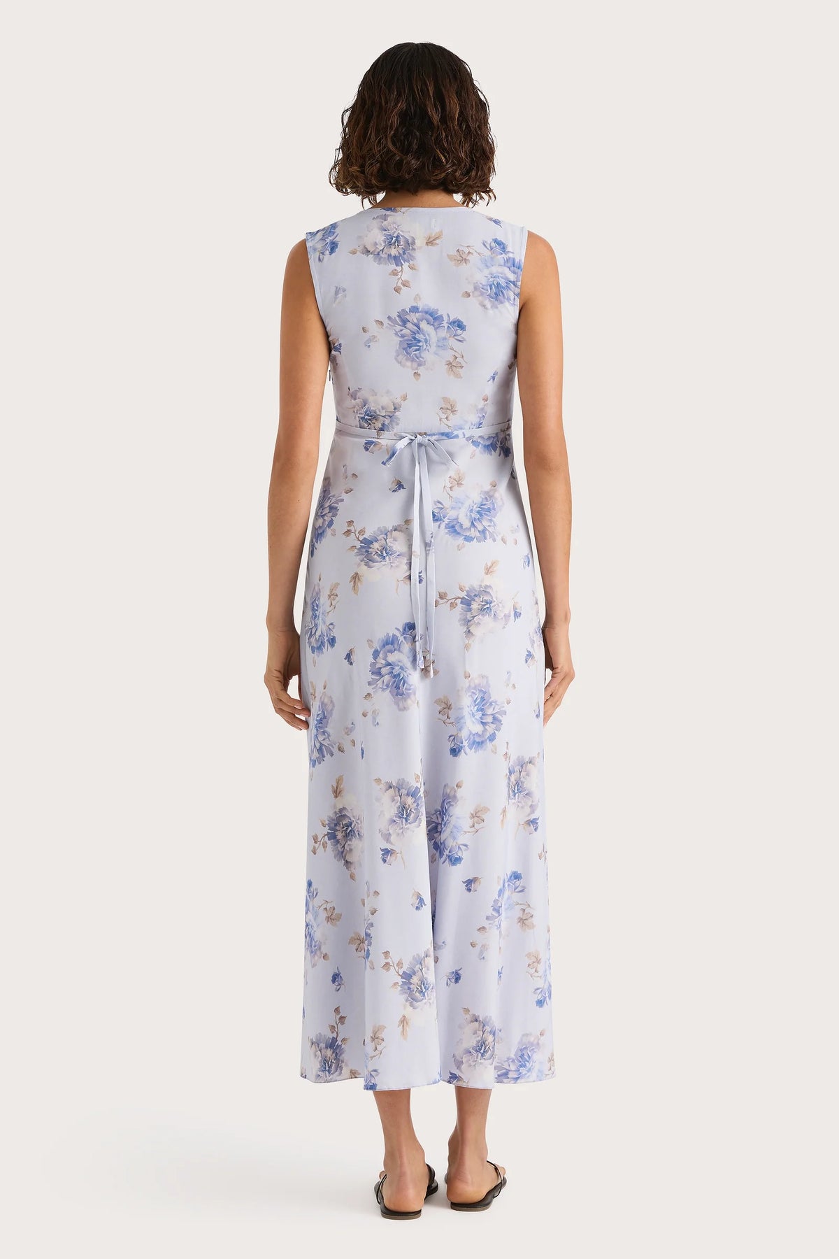 Josephine Maxi Dress - Leona Floral - Lilac