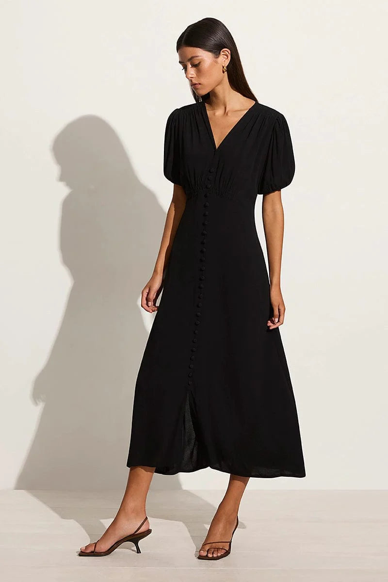 Bellavista Midi Dress - Black