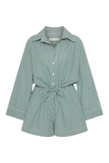 Freja Playsuit - Grönrandig