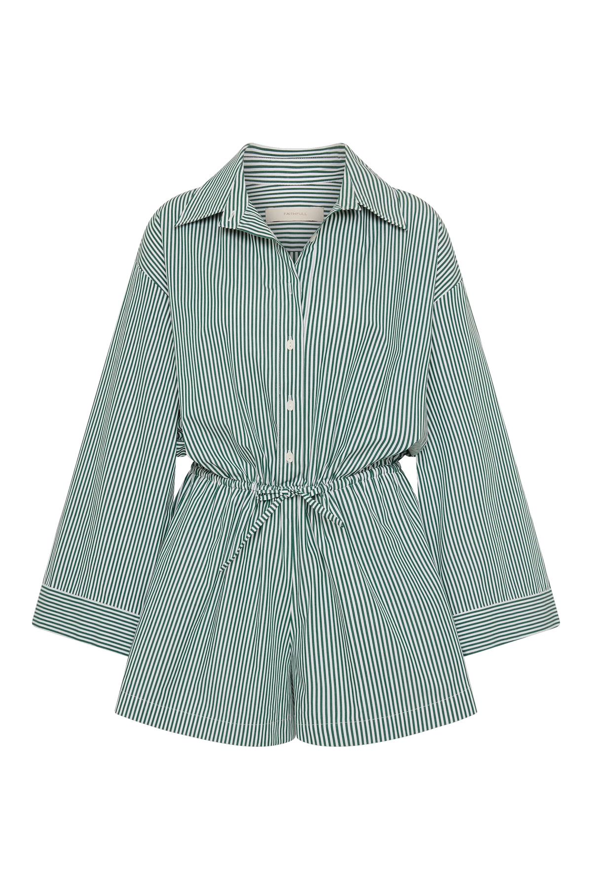 Freja Playsuit - Grönrandig