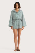 Freja Playsuit - Grönrandig