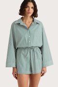 Freja Playsuit - Grönrandig