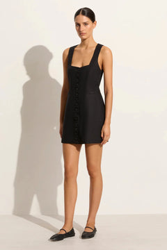 Marinia Mini Dress - Black