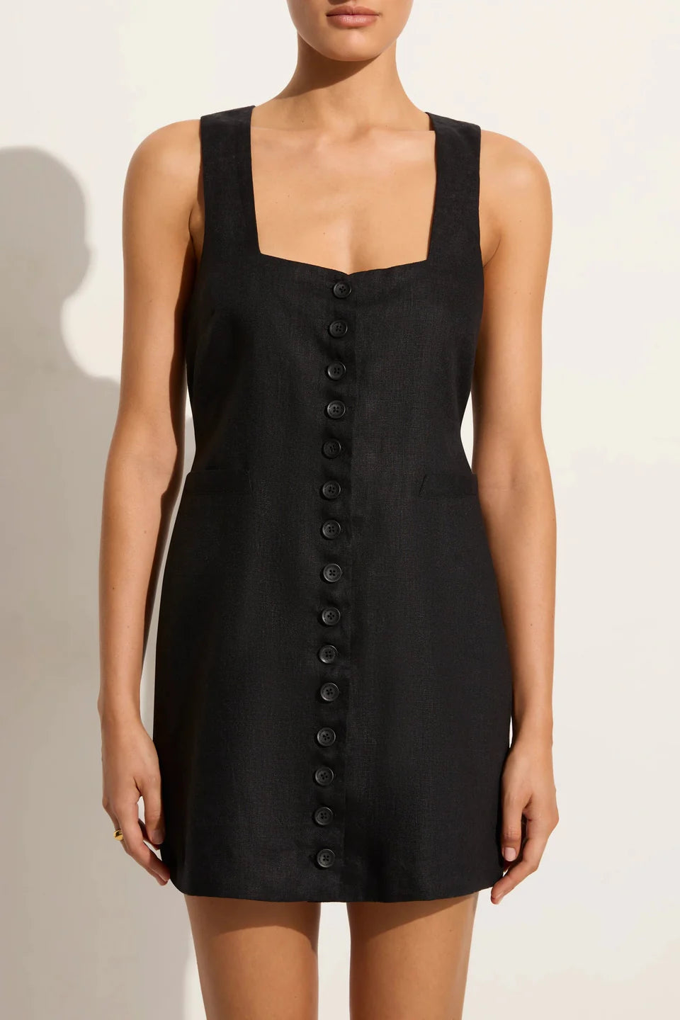 Marinia Mini Dress - Black