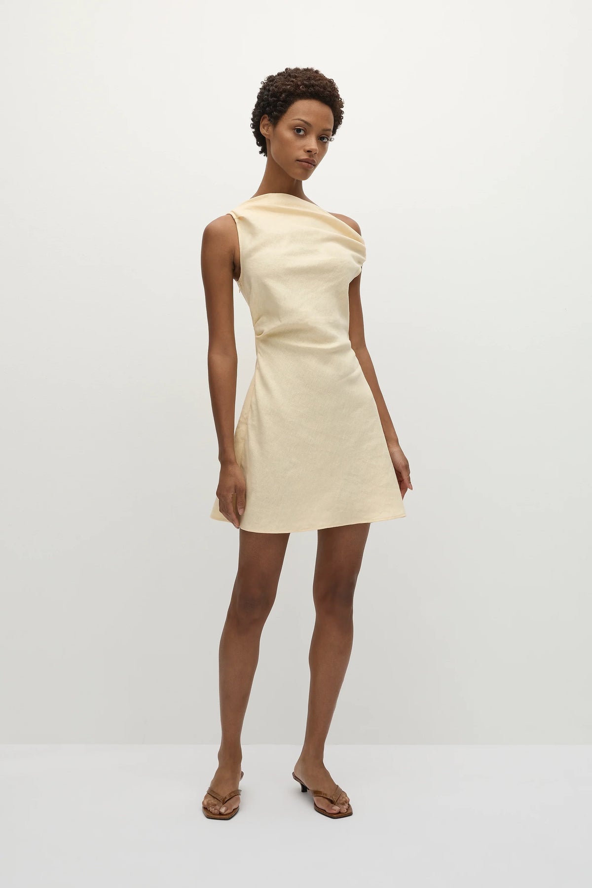 Suis Mini Dress - Butter