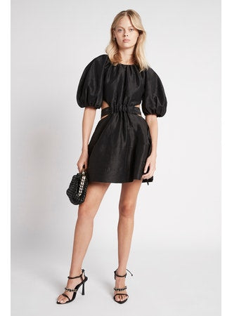 Mimosa Cut Out Mini Dress - Black