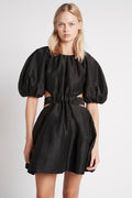 Mimosa Cut Out Mini Dress - Black