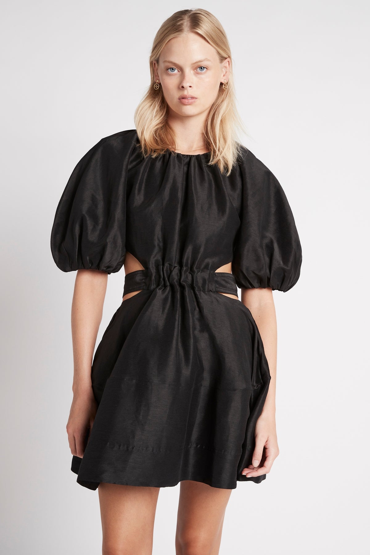 Mimosa Cut Out Mini Dress - Black