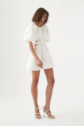 Mimosa Cut Out Mini Dress - Ivory