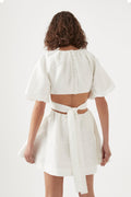 Mimosa Cut Out Mini Dress - Ivory
