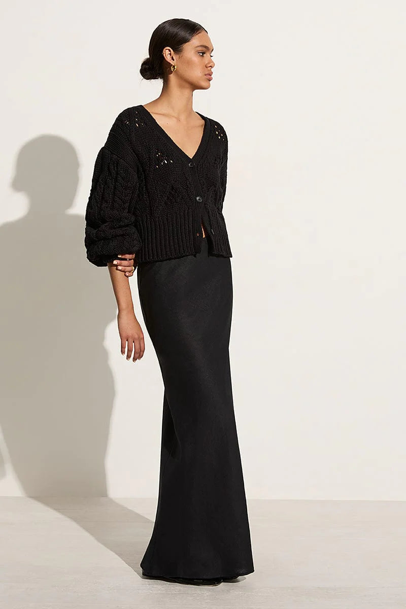 Dayana Cardigan - Black