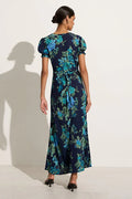 Reis Midi Dress - Escala Floral/Navy