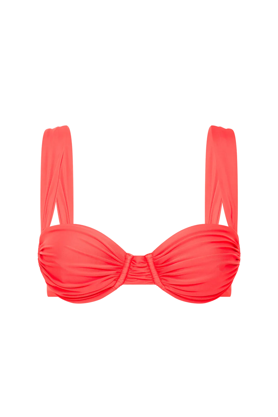 Sol Bikini Top - Vermillion