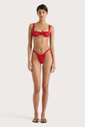 Andez Bikinitrosa - Röd