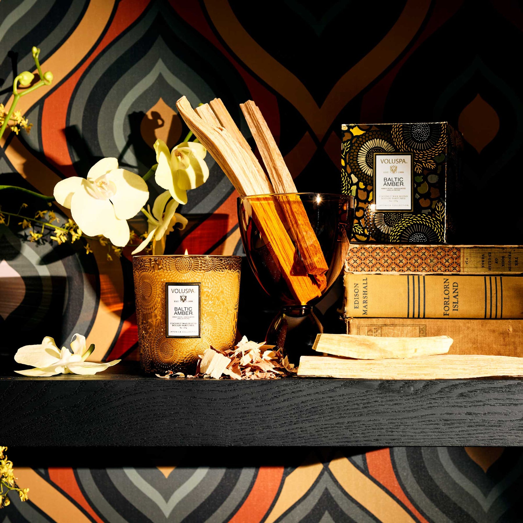 Classic Boxed Candle - Baltic Amber