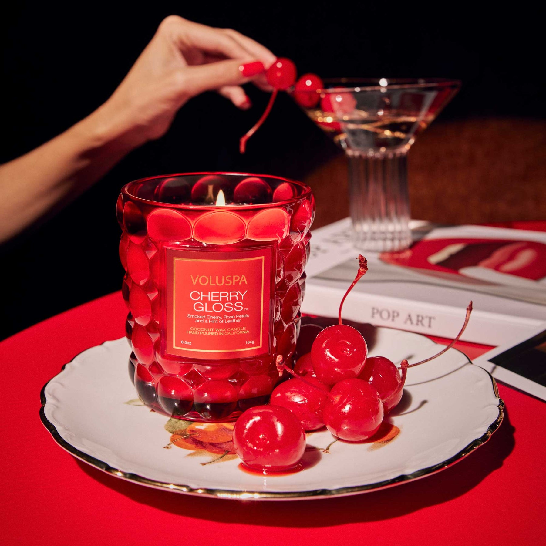 Classic Candle - Cherry Gloss