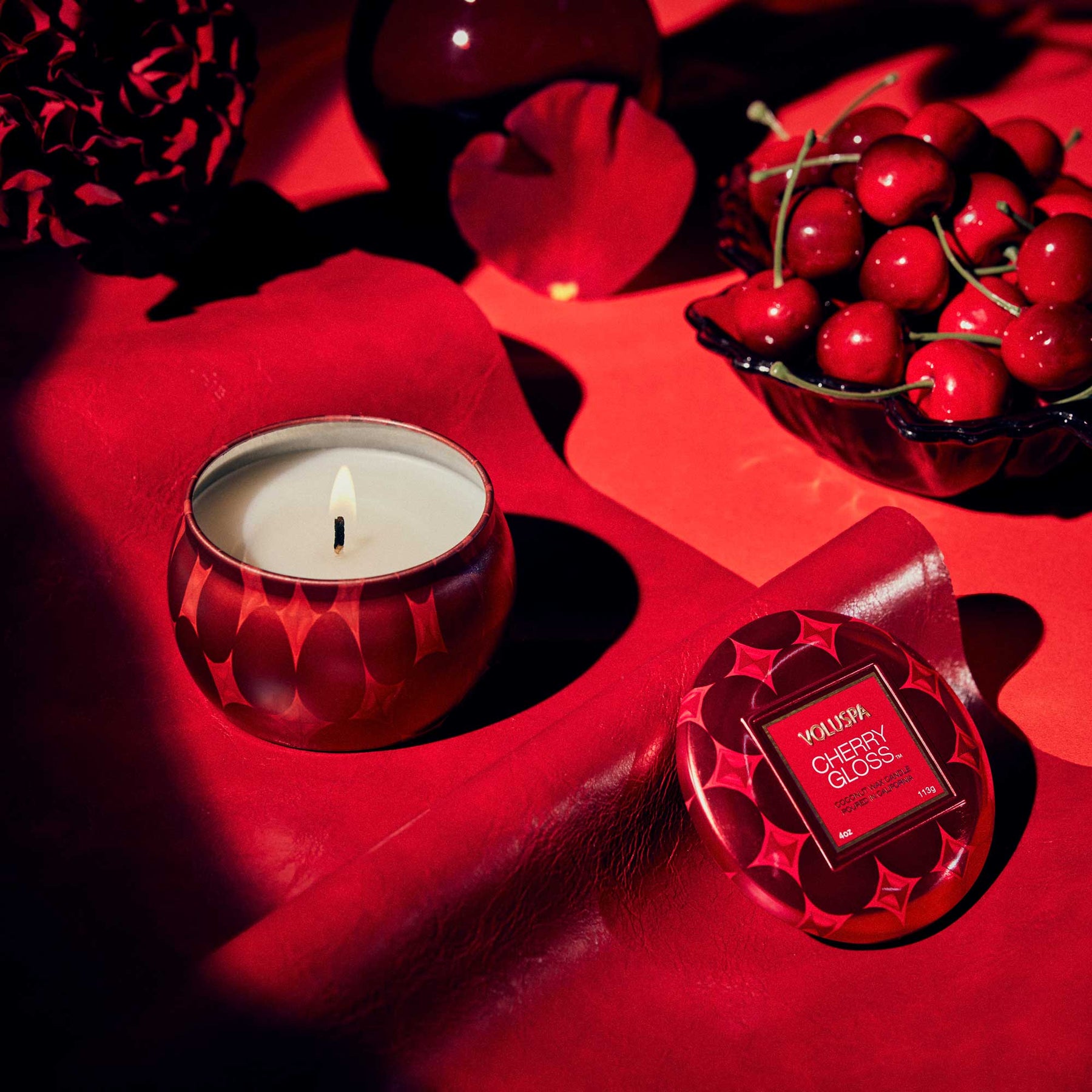 Mini Tin Candle - Cherry Gloss