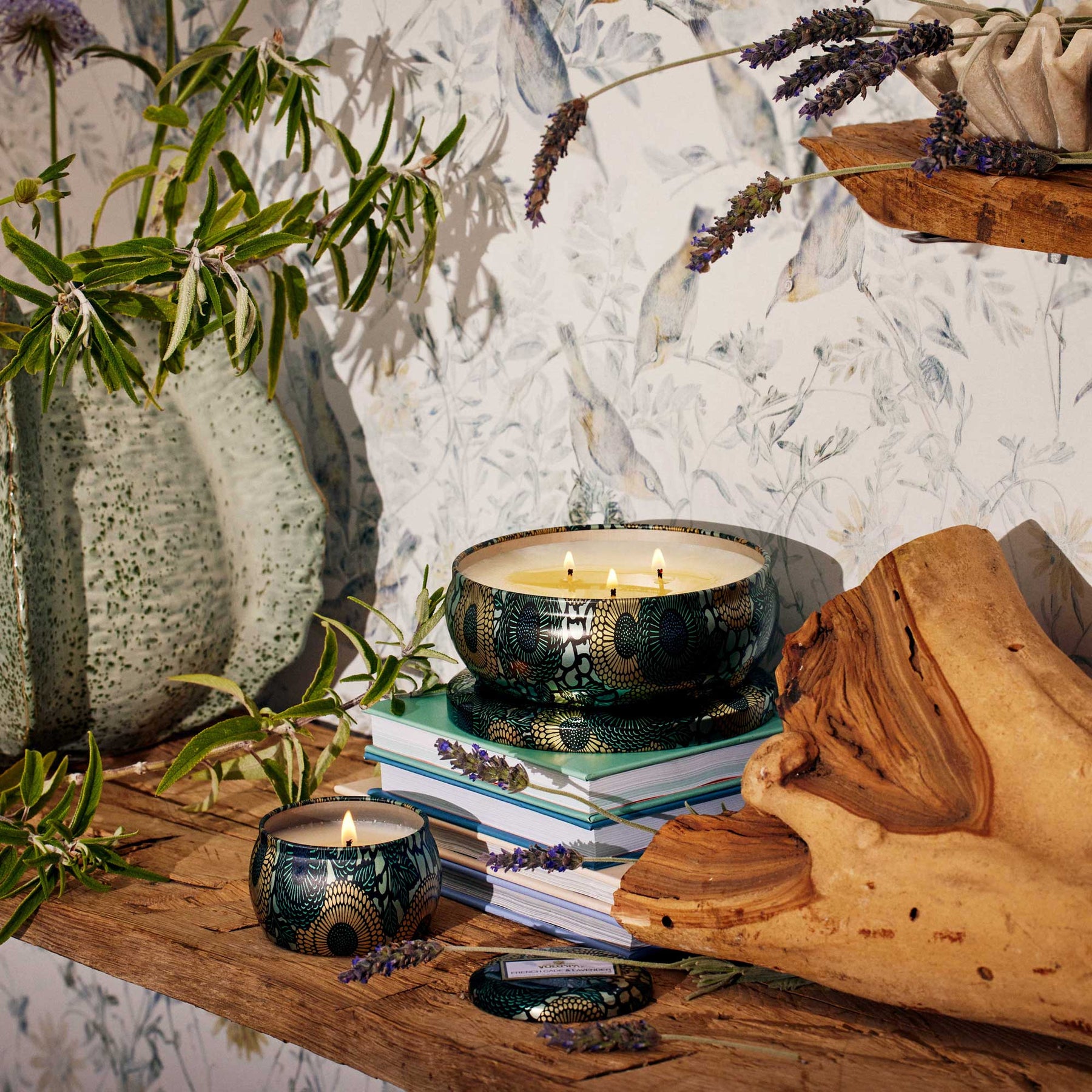 Mini Tin Candle - French Cade & Lavender