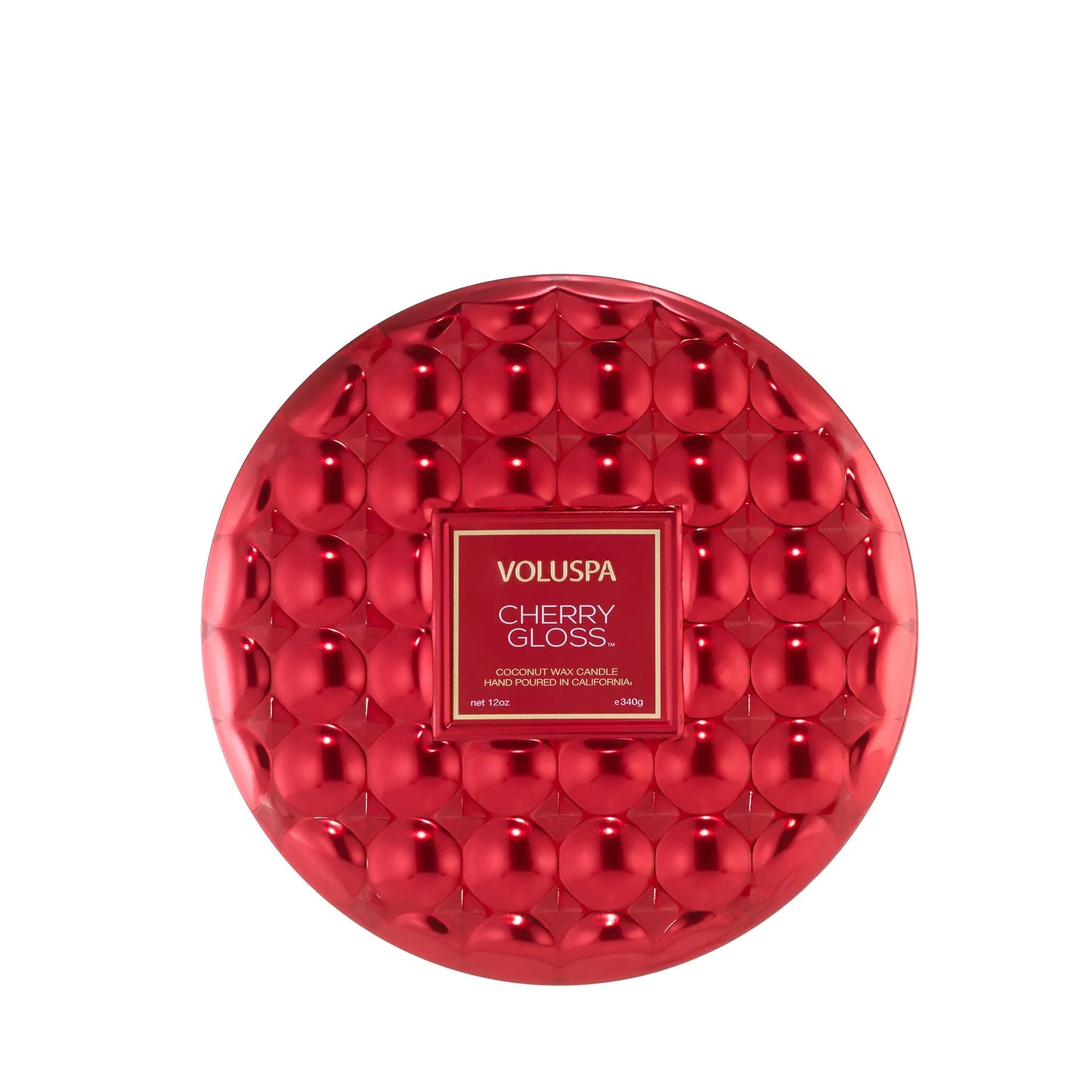 3 Wick Tin Candle - Cherry Gloss
